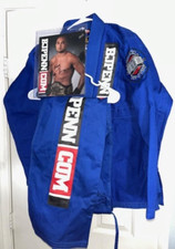 BJ PENN Fitness and Training Center FUJI Jiu Jitsu Kimono MMA com foto assinada, usado comprar usado  Enviando para Brazil