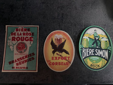 Lot étiquettes anciennes d'occasion  Saint-Gobain