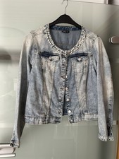 Jeansjacke neu hellblau gebraucht kaufen  Deutschland