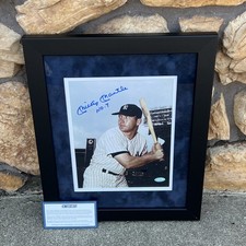 FOTO AUTOGRAFADA ASSINADA POR MICKEY MANTLE Emoldurada 13x16 Yankees Steiner HOLOGRAMA comprar usado  Enviando para Brazil