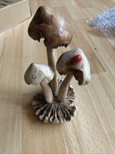 Hand carved mushrooms for sale  READING