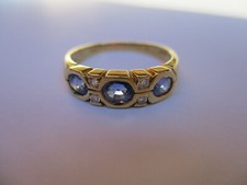 Goldring 750 saphiren gebraucht kaufen  Buchholz i.d. Nordheide