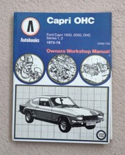 Ford capri ohc for sale  BOGNOR REGIS