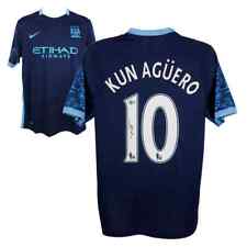 Usado, Camiseta de futebol Manchester City #10 assinada por Sergio Aguero com certificado de autenticidade Beckett comprar usado  Enviando para Brazil
