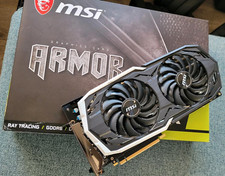NVIDIA GeForce MSI Armor RTX 2070 8GB GDDR6 Grafikkarte Graphic Card comprar usado  Enviando para Brazil