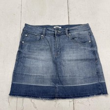 Usado, Saia Jeans Feminina Kensie 6/28 Azul Denim Bainha Crua 5 Bolsos Elástico Linha A Mini comprar usado Usado, Saia Jeans Feminina Kensie 6/28 Azul Denim Bainha Crua 5 Bolsos Elástico Linha A Mini comprar usado  Enviando para Brazil