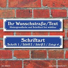 Straßenschild hausnummer wuns gebraucht kaufen  Bad Driburg