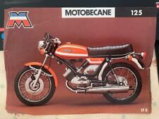Publicité motobécane 125 d'occasion  Saint-Savin