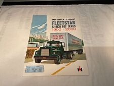 International fleetstar inch for sale  Belvidere
