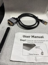 Usb vga cable for sale  Buffalo