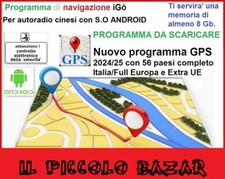 Igo programma mappe usato  Zerbolo