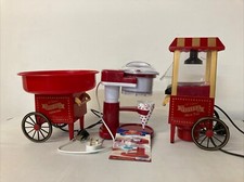 Máquina eléctrica de hilo dental de caramelo, máquina para hacer nieve y palomitas de maíz (ver descripción) segunda mano  Embacar hacia Mexico