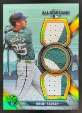 Parches Topps Triple Threads Brent Rooker All-Star 2024 #6/9 Atletismo segunda mano  Embacar hacia Mexico