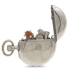 Isqueiro antigo de relógio de bolso Emil Deutsch "Champion" comprar usado  Enviando para Brazil