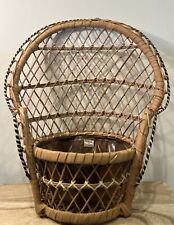 Vintage wicker planter for sale  Kingfield