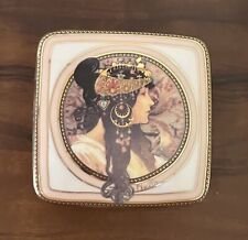 Porzellandose alphonse mucha gebraucht kaufen  Oberasbach