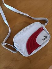 Borsa pelle bianca usato  Roma