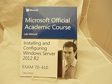 Manual de laboratório 70-410 instalando e configurando o Windows Server 2012 R2 (Microsoft O comprar usado  Enviando para Brazil