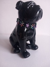 Ceramic pug ornament for sale  BURNTWOOD