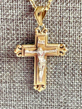10k cross crucifix pendant for sale  Tyler