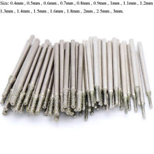 Broca com ponta revestida de diamante 0,4-3 mm para joias de azulejo pacote de vidro com 5/10/20 comprar usado  Enviando para Brazil