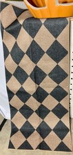 Checkered easy jute for sale  Augusta