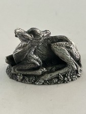 Vintage pewter fawn for sale  Niles