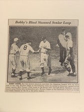 Bobby Doerr 1943 AS Game Walker Cooper Chet Laabs 1960 Sporting News painel 6X6, usado comprar usado  Enviando para Brazil