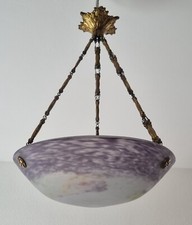 Tolle jugendstil schalenlampe gebraucht kaufen  Ebhausen