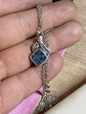 Vintage silver necklace for sale  SURBITON