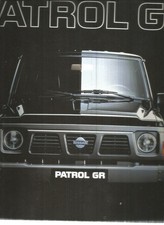 Catalogue nissan patrol d'occasion  Expédié en Belgium