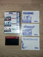 MASTER GAMES - 3 JUEGOS - SEGA MASTER SYSTEM - CIB - PAL COMPLETO comprar usado  Enviando para Brazil