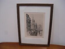 Antique city scene for sale  South Boston
