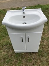 White bathroom basin for sale  WANTAGE