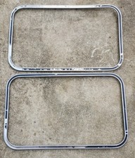 Conjunto 1967-1972 Ford F100 F250 painel de acabamento de porta de caminhão anel de acabamento de beleza #2, usado comprar usado  Enviando para Brazil