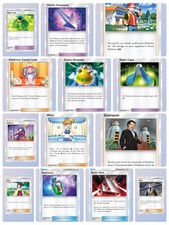 CARTÕES DE TROCA DE BOLSO TCG Supporter Trainer ◊⧫ esp/eng (não físicos!!!!!) comprar usado  Enviando para Brazil