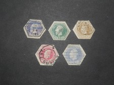 Serie timbres telegraphe d'occasion  Grièges