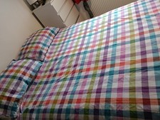 Multi coloured check for sale  ALCESTER