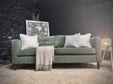 New green sofa for sale  BRIGHOUSE