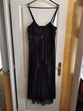 Robe longue noire d'occasion  Aiguillon