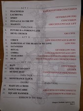 Usado, Ghost Setlist, Guitar Pick and X3 Dollar Bills comprar usado  Enviando para Brazil