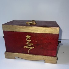 Red wooden trinket for sale  Meridian
