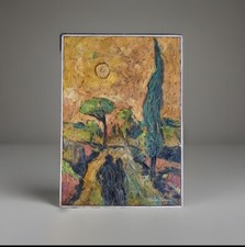 Tableau ancien huile d'occasion  France