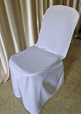 White chair covers for sale  SMETHWICK