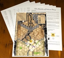 The Battle of Helms Deep, Senhor dos Anéis, jogo completo, 56 contadores., usado comprar usado  Enviando para Brazil