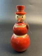 Wooden christmas snowman for sale  Lake Stevens