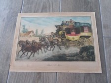 Antique engraving post d'occasion  Expédié en Belgium