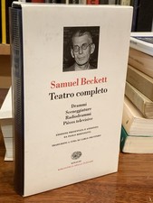 Beckett teatro completo usato Beckett teatro completo usato  Napoli