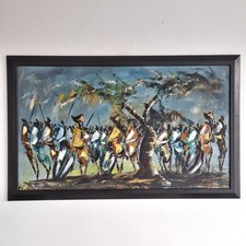 Original oil board for sale  BURNLEY