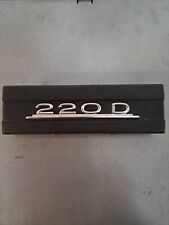 Mercedes 220d placca usato  Borgo Mantovano